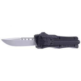 Nóż automatyczny CobraTec Small CTK-1 OTF Black Alu, D2 (06CT016)