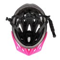 MTW291 CZARNO-RÓŻOWY ROZM. L (55-61CM) KASK NILS EXTREME