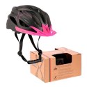 MTW291 CZARNO-RÓŻOWY ROZM. L (55-61CM) KASK NILS EXTREME