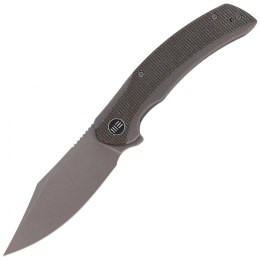 Nóż składany WE Knife Snick Gray Titanium / Dark Green Micarta, Gray Stonewashed CPM-20CV (WE19022F-5)