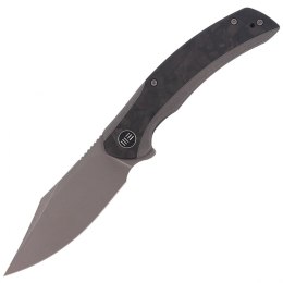 Nóż składany WE Knife Snick Gray Titanium / Marble Carbon Fiber, Gray Stonewashed CPM-20CV (WE19022F-2)