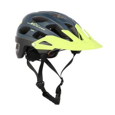 Kask Nils Extreme MTW208 | rozm. L (55-61 cm) granatowo - zielony