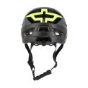 Kask Nils Extreme MTW208 | rozm. L (55-61 cm) granatowo - zielony