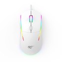 Mysz gamingowa Havit MS961 RGB 1200-12000 DPI (biała)