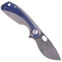 Nóż składany Viper Lille Blue Titanium, Satin M390 by Jesper Voxnæs (V5962TIBL)