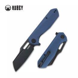 Nóż składany Kubey Atlas Blue G10, Dark Stonewashed 14C28N by Jelly Jerry (KU328B)