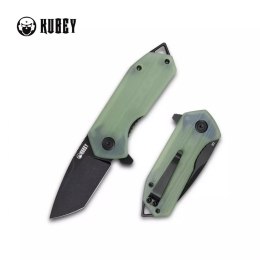 Nóż składany Kubey Campe Jade G10, Dark Stonewashed D2 (KU203I)