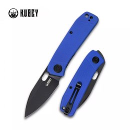 Nóż składany Kubey Hyde Blue G10, Dark Stonewashed 14C28N by Colin Maisonpierre (KU2104E)