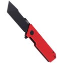 Nóż składany Kubey Avenger Outdoor Red G10, Dark Stonewashed D2 (KU104D)