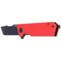 Nóż składany Kubey Avenger Outdoor Red G10, Dark Stonewashed D2 (KU104D)