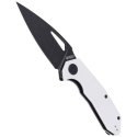 Nóż składany Kubey Coeus Ivory G10, Dark Stonewashed D2 (KU122F)