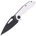 Nóż składany Kubey Coeus Ivory G10, Dark Stonewashed D2 (KU122F)