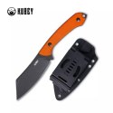 Nóż Kubey Perses Orange G10, Dark Stonewashed D2 (KU302B)