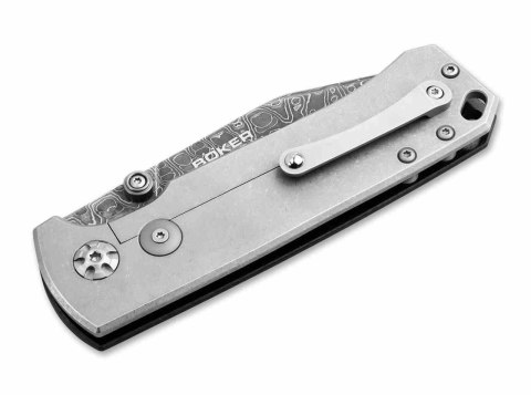 Nóż Boker Manufaktur Solingen Tiger-Damascus z ostrzem mozaikowym