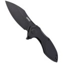 Nóż Kubey Knife Noble, Black G10, Dark Stonewashed D2 (KU236F)