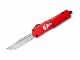 Nóż automatyczny Cobratec Large Red Punisher Drop N. S. 06CT067