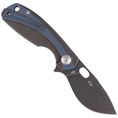 Nóż składany Viper Lille DSW/Blue Titanium, Dark Stonewashed M390 by Jesper Voxnæs (V5963TIBL)