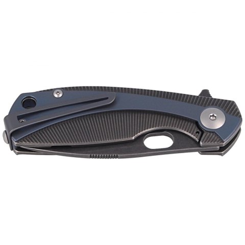 Nóż składany Viper Lille DSW/Blue Titanium, Dark Stonewashed M390 by Jesper Voxnæs (V5963TIBL)
