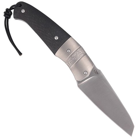 Nóż składany Viper Novis Carbon Fiber/Titanium Bolster, Satin M390 by Fabrizio Silvestrelli (V5974FC)