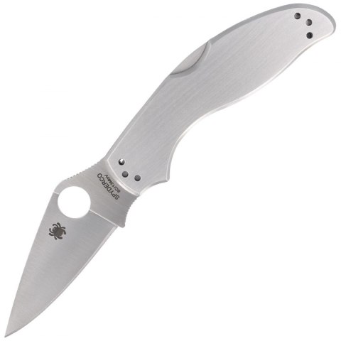 Nóż składany Spyderco UpTern Stainless, Plain 8Cr13MoV (C261P)