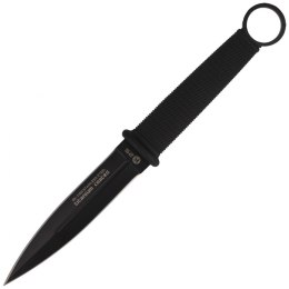 Nóż K25 Tactical Botero Dagger Black Rubber, Titanium Coated (31892)