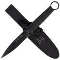 Nóż K25 Tactical Botero Dagger Black Rubber, Titanium Coated (31892)