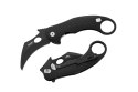 Nóż składany LionSteel L.E.One Karambit Black Aluminium, Chemical Black MagnaCut by Emerson Design (LE1 A BB)