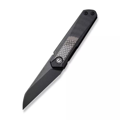 Nóż Civivi Ki-V Plus Carbon Fiber / Black G10, Black Stonewashed Nitro-V by Ostap Hel (C20005B-3)