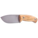 Nóż LionSteel Bushcraft Olive Wood, Satin Blade M390 by Molletta (M2M UL)