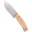 Nóż LionSteel Bushcraft Olive Wood, Satin Blade M390 by Molletta (M2M UL)