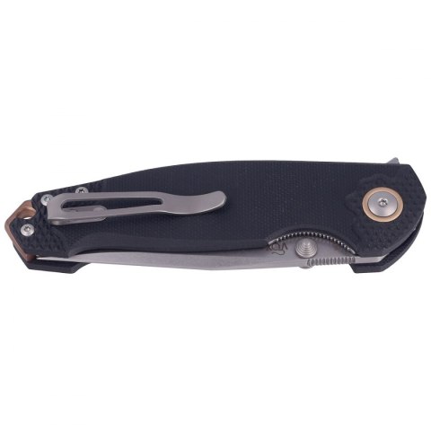 Nóż składany Viper Katla Black G10 3D, Stonewashed M390 by Jesper Voxnæs (V5982GB3D)
