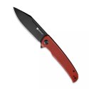 Nóż składany Sencut Brazoria Burgundy G10, Black Stonewashed D2 (SA12C)