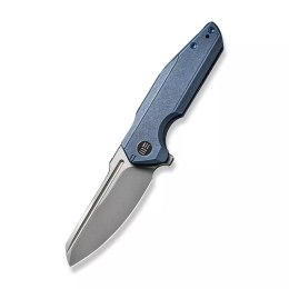 Nóż składany WE Knife StarHawk Blue Titanium, Silver Bead Blasted CPM 20CV (WE21017-4)