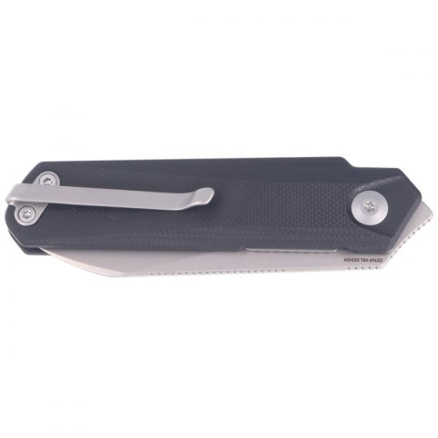 Nóż składany Civivi Ki-V Plus G10 Black, Silver Bead Blasted Nitro-V by Ostap Hel (C20005B-1)