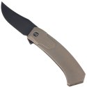 Nóż składany WE Knife Shuddan Bronze Titanium, Black Stonewashed CPM 20CV by Rafal Brzeski (WE21015-3)