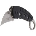 Nóż składany karambit Herbertz Solingen Black Aluminium, Satin (575310)