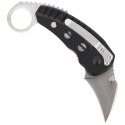 Nóż składany karambit Herbertz Solingen Black Aluminium, Satin (575310)