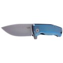 Nóż składany LionSteel Myto Blue Titanium, Satin M390 by Molletta (MT01 BL)