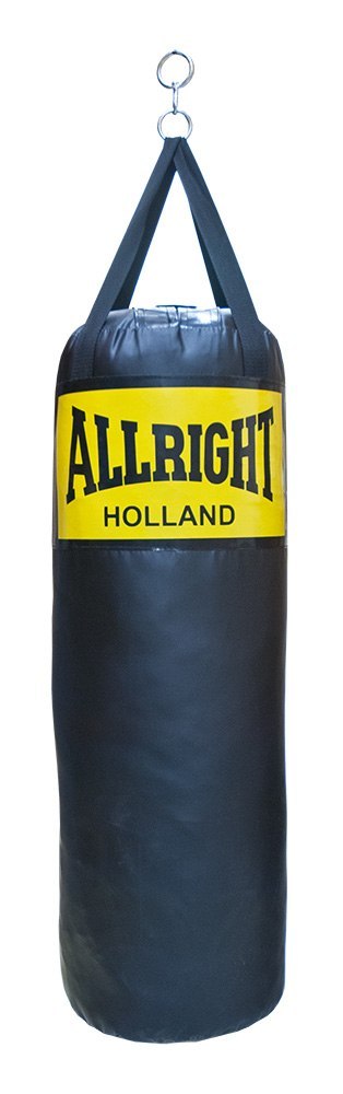 Worek bokserski Allright 70x30cm wypełniony | czarny