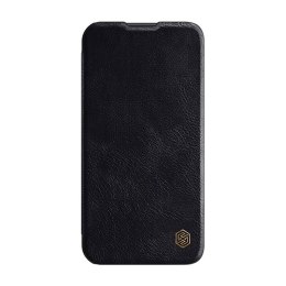 Etui skórzane Nillkin Qin Pro Leather Case do iPhone 13/14 (czarne)