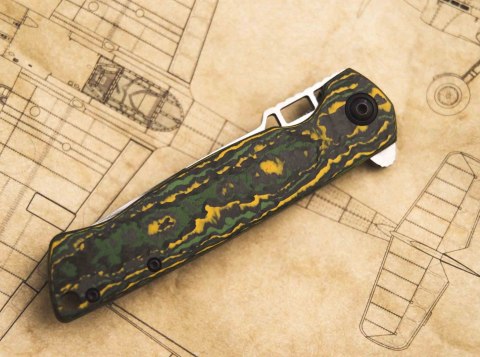 Boker Plus ME 109 Damast - Nóż składany z damastu, 18 cm