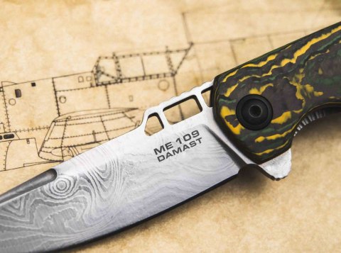 Boker Plus ME 109 Damast - Nóż składany z damastu, 18 cm