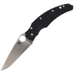 Nóż Spyderco Opus Black G-10 Plain (C218GP)