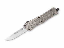 Nóż automatyczny CobraTec Medium Silver CTK-1 Drop 06CT058