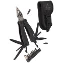 MultiTool K25 Tactical Black Rubber 20 funkcji, Etui (33759)