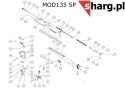 Śruba mocująca kabłąk tylna do Hatsan MOD 33-155, Dominator 200, Striker, Proxima (778)