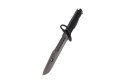 Nóż K25 Bayonet Black Rubbered Aluminium, Titanium Coated (32067)