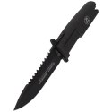 Nóż K25 Tactical Black Rubber, Black Titanium Coated (31910)