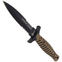 Nóż boot K25 Tactical Coyote ABS-Rubber, Titanium Coated (32206)