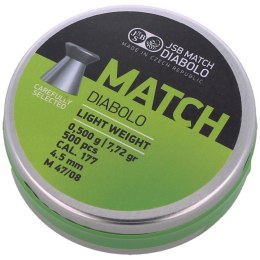 Śrut JSB Green Match Light Weight 4.51mm 0.500g (000006-500-5)